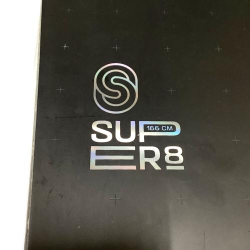 SALOMON (サロモン) SUPER8 スノーボード 24-25 @ 166cm ブラック×ホワイト