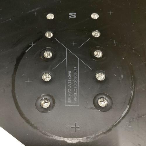 SALOMON (サロモン) SUPER8 スノーボード 24-25 @ 166cm ブラック×ホワイト