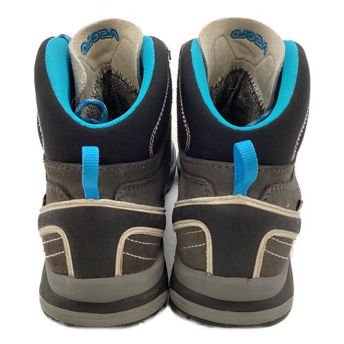 ASOLO (アゾロ) ニュークリオン MID GV ミドルカット トレッキングシューズ レディース SIZE 23.5cm グレー×スカイブルー