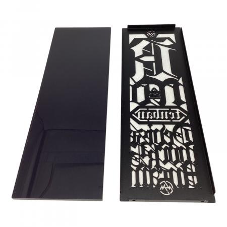 DEVISE IRON デバイスワークス Blackdesign プレート DEVISE IRON（1枚単品） | DEVISE WORKS | キャンプ用品