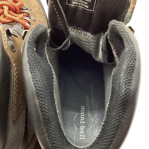 mont-bell (モンベル) アルパインクルーザー 1000 レザー ワイド ハイカット(ハードソール) トレッキングシューズ 1129670 メンズ SIZE 27cm ブラウン