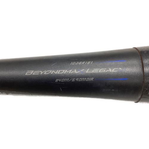 MIZUNO (ミズノ) ビヨンドマックスレガシー 軟式バット 1CJBR181 トップバランス 720g 84㎝ ブラック