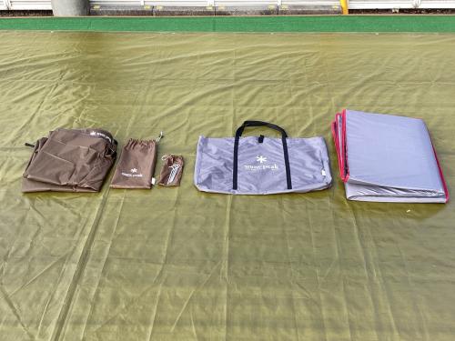 Snow peak (スノーピーク) テントアクセサリー TM-385/TM-380 リビングシート フロアマット