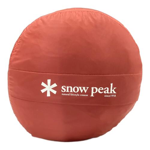 Snow peak (スノーピーク) 封筒型シュラフ(ダウン) BDD-103 セパレートオフトンワイド700