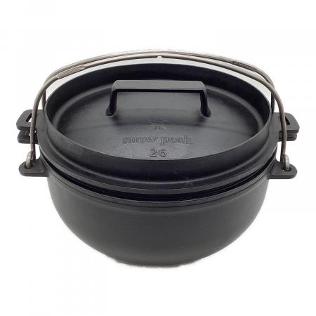 Snow peak (スノーピーク) 和鉄ダッチオーブン26 ダッチオーブン CS