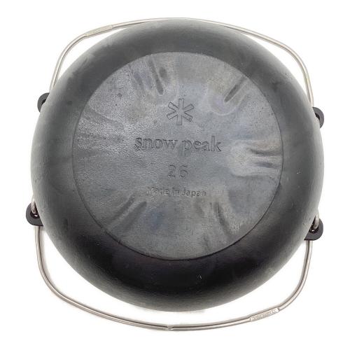 Snow peak (スノーピーク) 和鉄ダッチオーブン26 ダッチオーブン CS-520