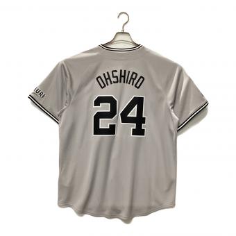 読売ジャイアンツ (ヨミウリジャイアンツ) 【24】大城卓三 応援グッズ 2024優勝ワッペン付 ビジター SIZE XL グレー
