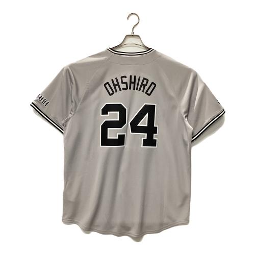 読売ジャイアンツ (ヨミウリジャイアンツ) 【24】大城卓三 応援グッズ 2024優勝ワッペン付 ビジター SIZE XL グレー