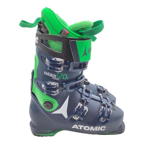 ATOMIC (アトミック) HAWX120S PRIME スキーブーツ メンズ 25-25.5cm ネイビー×グリーン