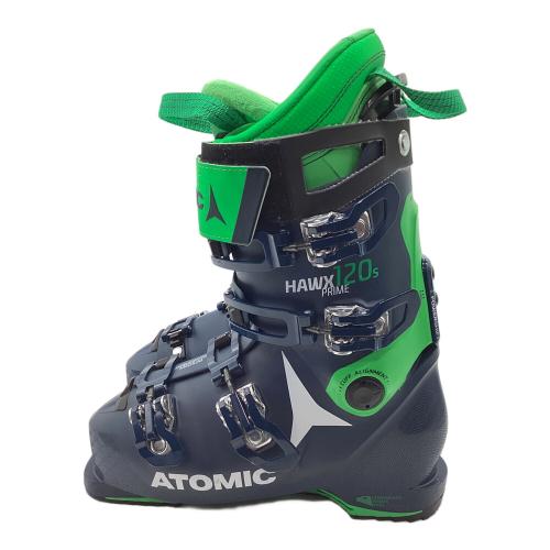 ATOMIC (アトミック) HAWX120S PRIME スキーブーツ メンズ 25-25.5cm ネイビー×グリーン