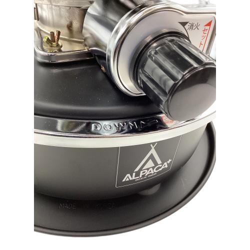 ALPACA (アルパカ) アウトドアヒーター TS-77NC タンク容量3.7L/暖房出力3.0kW ブラック PSCマーク有