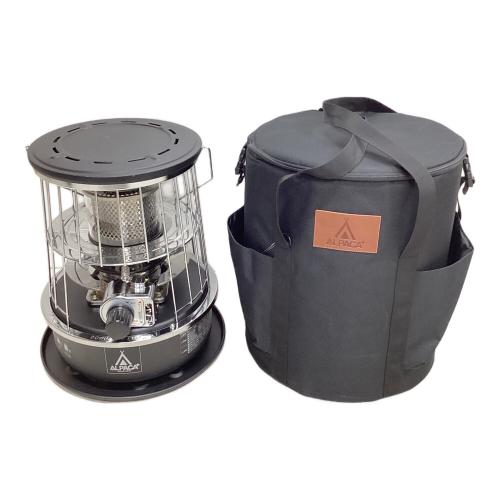 ALPACA (アルパカ) アウトドアヒーター TS-77NC タンク容量3.7L/暖房出力3.0kW ブラック PSCマーク有