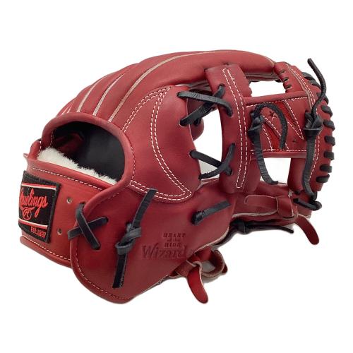 RAWLINGS (ローリングス) HOH PRO EXCEL Wizard #02 軟式グローブ GR4HW2N52MG レッド