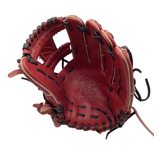 RAWLINGS (ローリングス) HOH PRO EXCEL Wizard #02 軟式グローブ GR4HW2N52MG レッド