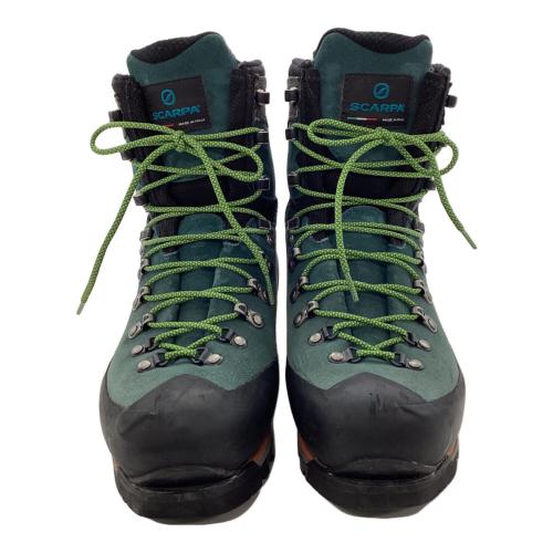 SCARPA (スカルパ) MONT BLANC GTX 厳冬期用 トレッキングシューズ 87525-200 メンズ EU41(25.5～26cm相当) グリーン×ブラック