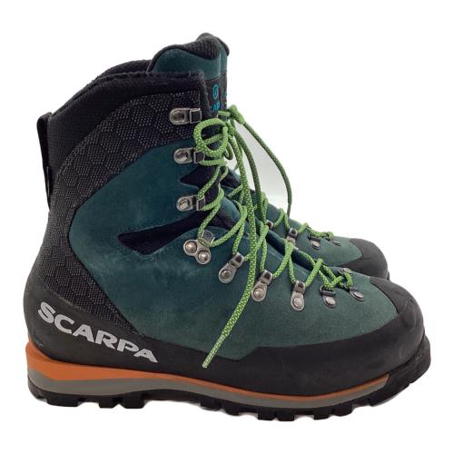 SCARPA (スカルパ) MONT BLANC GTX 厳冬期用 トレッキングシューズ 87525-200 メンズ EU41(25.5～26cm相当) グリーン×ブラック