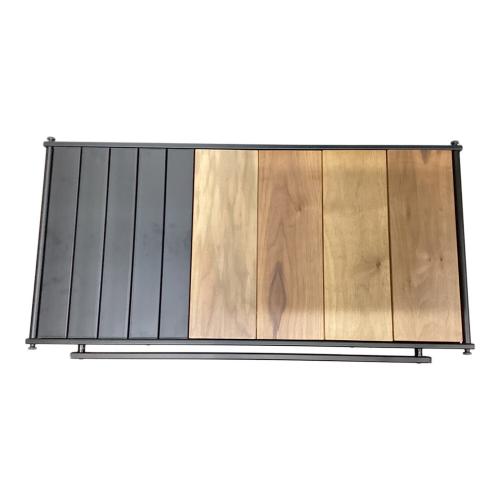 RATEL WORKS (ラーテルワークス) アウトドアテーブル IGT規格 ブラック×ブラウン ウッドパネルテーブル