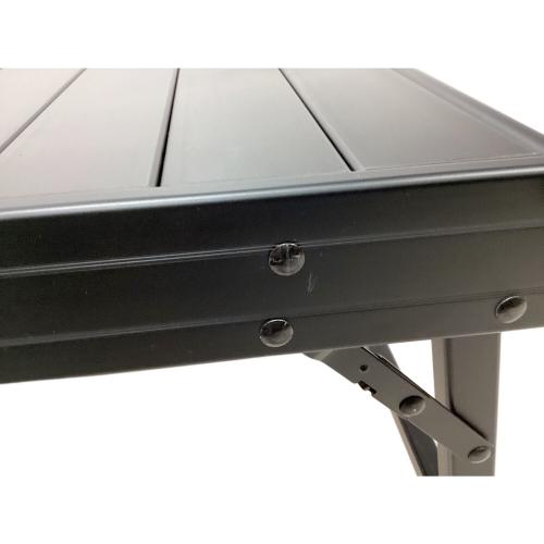 RATEL WORKS (ラーテルワークス) アウトドアテーブル IGT規格 ブラック×ブラウン ウッドパネルテーブル