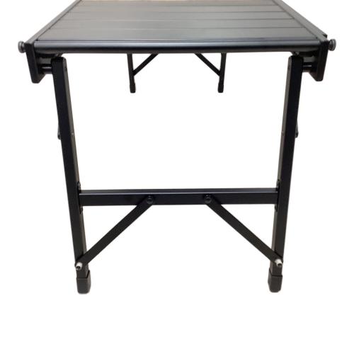 RATEL WORKS (ラーテルワークス) アウトドアテーブル IGT規格 ブラック×ブラウン ウッドパネルテーブル