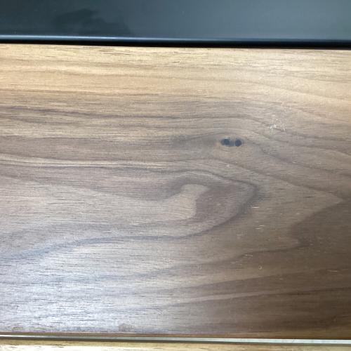 RATEL WORKS (ラーテルワークス) アウトドアテーブル IGT規格 ブラック×ブラウン ウッドパネルテーブル