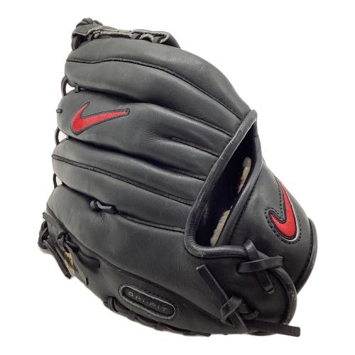 NIKE (ナイキ) PRO GOLD 硬式グローブ 11.25 ブラック×レッド