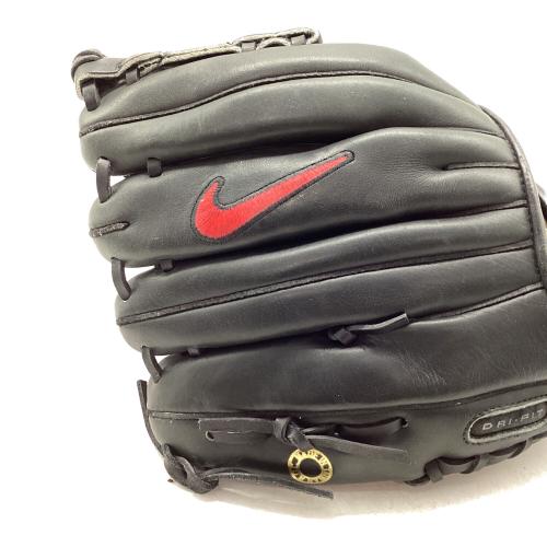 NIKE (ナイキ) PRO GOLD 硬式グローブ 11.25 ブラック×レッド