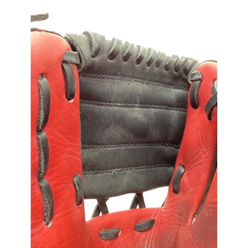 NIKE (ナイキ) PRO GOLD 硬式グローブ 11.25 ブラック×レッド