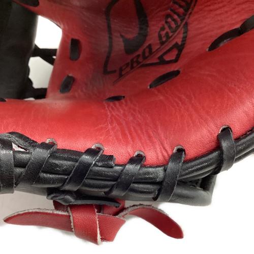 NIKE (ナイキ) PRO GOLD 硬式グローブ 11.25 ブラック×レッド