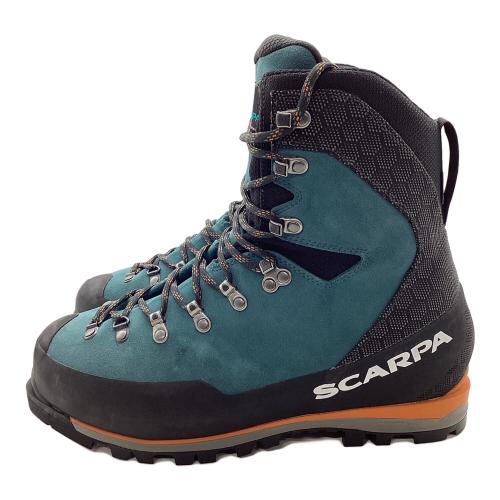 SCARPA (スカルパ) MONT BLANC GTX ハイカット(ハードソール) トレッキングシューズ 87525-200 メンズ EU 44cm ブルー×ブラック