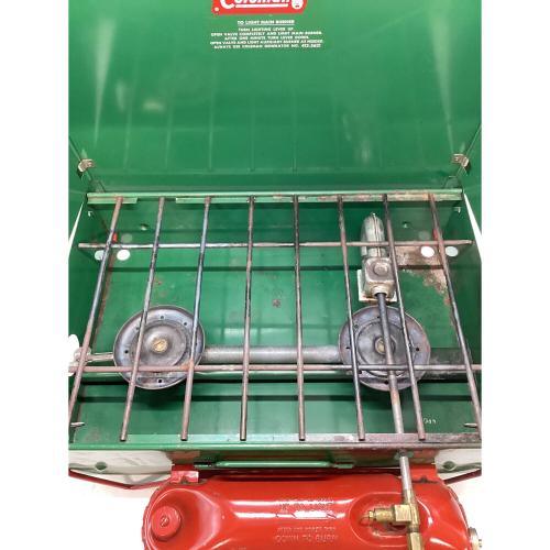 Coleman (コールマン) ガソリンツーバーナー 425C 赤脚 ヴィンテージ