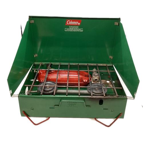 Coleman (コールマン) ガソリンツーバーナー 425C 赤脚 ヴィンテージ