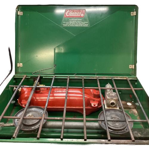 Coleman (コールマン) ガソリンツーバーナー 425C 赤脚 ヴィンテージ