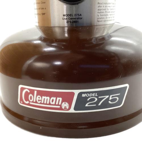 Coleman (コールマン) 275 ガソリンランタン ビッグハット/ハーフフロストグローブ ヴィンテージ