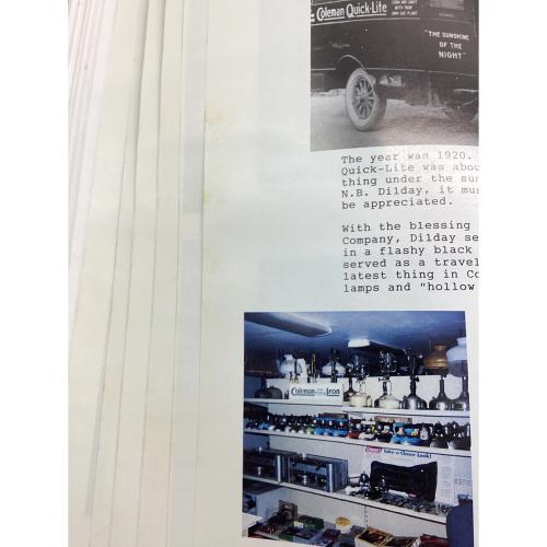 Coleman (コールマン) アウトドア雑貨 1903-1954 緑本 コレクターズガイド