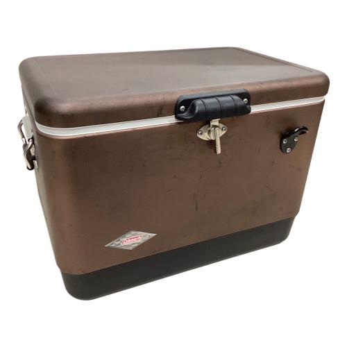 Coleman (コールマン) スチールベルトクーラー クーラーボックス 54QT コーヒー