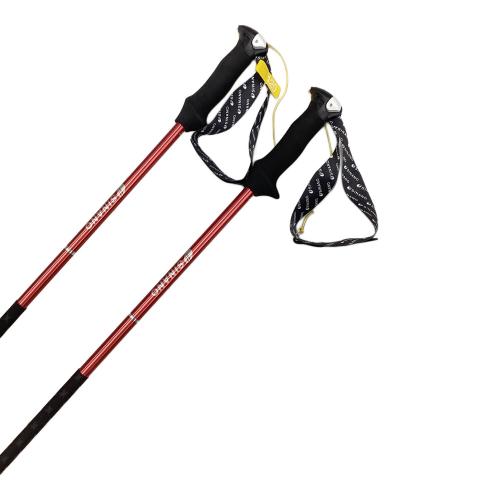 SINANO (シナノ) トレッキングポール 120cm レッド トレランポール13.6 NEO