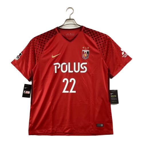 浦和レッズ (ウラワレッズ) サッカーユニフォーム 902455-611 J1通算555試合出場記念 高橋陽一先生コラボ @ メンズ SIZE 3XL レッド