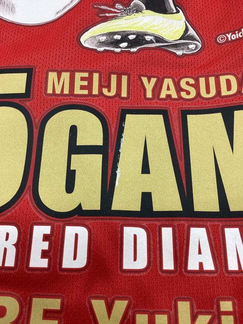 浦和レッズ (ウラワレッズ) サッカーユニフォーム 902455-611 J1通算555試合出場記念 高橋陽一先生コラボ @ メンズ SIZE 3XL レッド