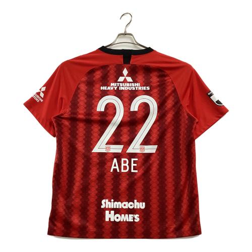 浦和レッズ (ウラワレッズ) サッカーユニフォーム AQ4445-611 2019 ホームレプリカユニフォーム メンズ SIZE 3XL レッド