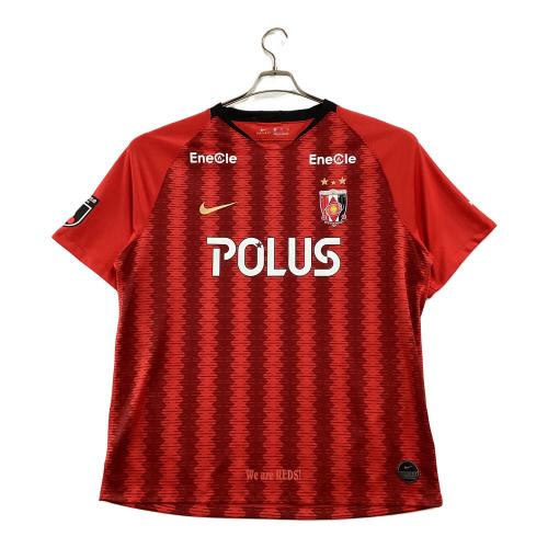 浦和レッズ (ウラワレッズ) サッカーユニフォーム AQ4445-611 2019 ホームレプリカユニフォーム メンズ SIZE 3XL レッド