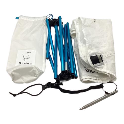 Helinox (ヘリノックス) アウトドアチェア ホワイト×ブルー チェアゼロ