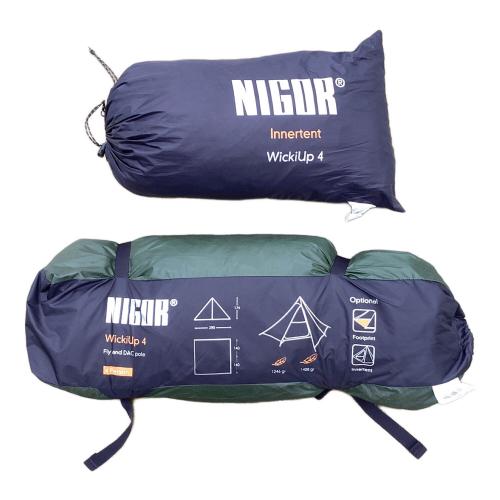 NIGOR (ニゴア) モノポールテント グリーン WickiUp4