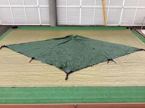NIGOR (ニゴア) モノポールテント グリーン WickiUp4