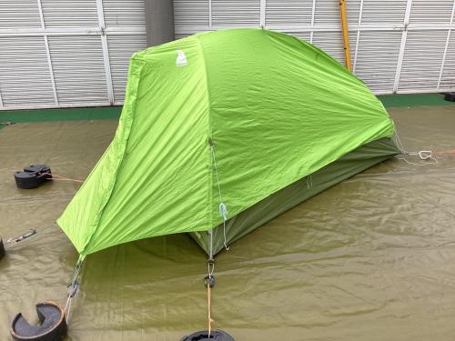 mont-bell (モンベル) 登山用テント 1122685 ボトムにシミヨゴレ有 ムーンライトテント1