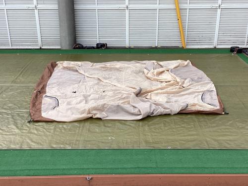 DOD (ディーオーディー) ツールームテント T5-689-TN ヨゴレ・ポール曲がり有 カマボコテント3M