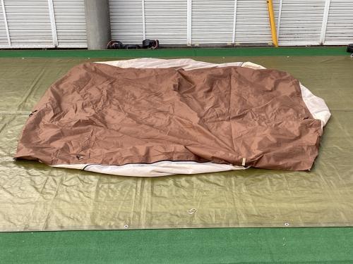 DOD (ディーオーディー) ツールームテント T5-689-TN ヨゴレ・ポール曲がり有 カマボコテント3M