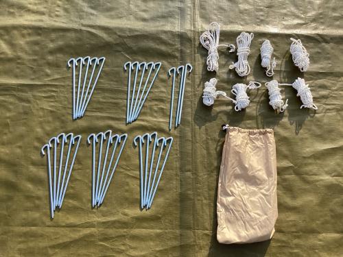 DOD (ディーオーディー) ツールームテント T5-689-TN ヨゴレ・ポール曲がり有 カマボコテント3M