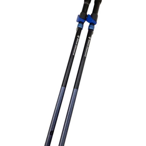 BLACK DIAMOND (ブラックダイヤモンド) トレッキングポール ~110cm ブラック×ネイビー ディスタンスFLZ