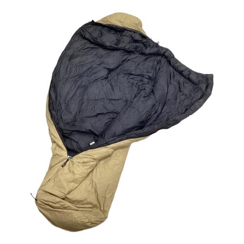 NANGA (ナンガ) マミー型シュラフ(ダウン) 別注 ブラック×カーキ オーロラライト 600 レギュラー