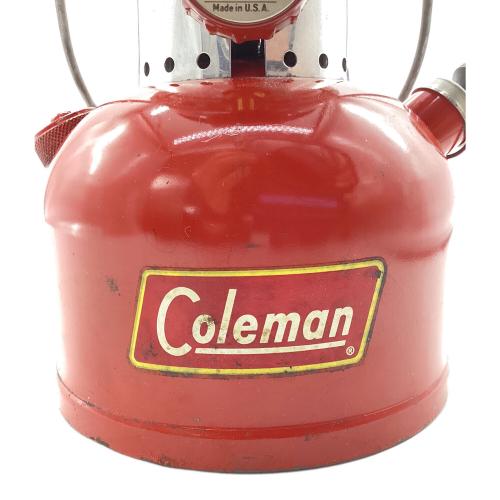 Coleman (コールマン) 200A イエローボーダー ガソリンランタン 前期型ハイベンチレーター/PYREXグローブ ヴィンテージ